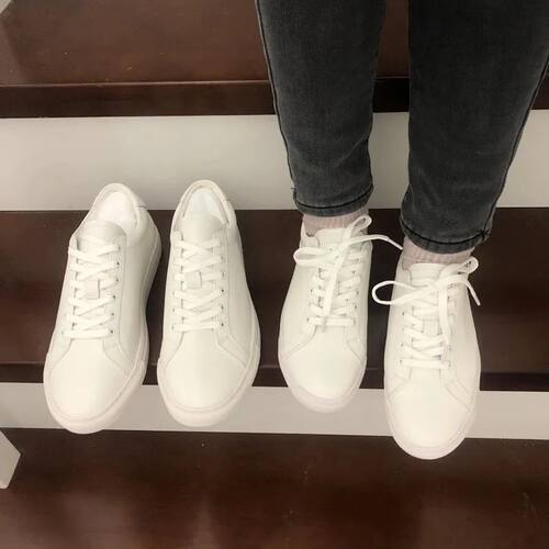 运动鞋情侣款板鞋真皮鞋子