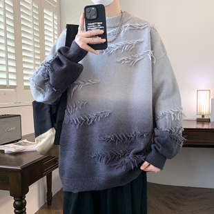 赠送运费险 毛衣男 轻松穿出高级感一键get秋冬休闲百搭潮牌韩版