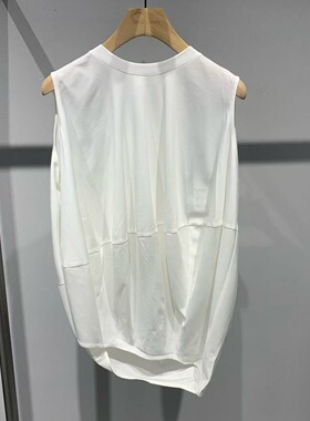 艾诺丝悦己2026秋新款百搭松弛简约花苞背心女内搭无袖上衣603110