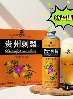 贵州刺梨精酿啤酒≥4.2％vol全麦麦芽夏季野炊