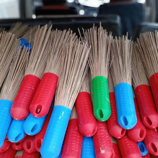 竹青洗锅刷加长清洁除油神器竹刷不沾油洗碗刷子32长4.5直径2把