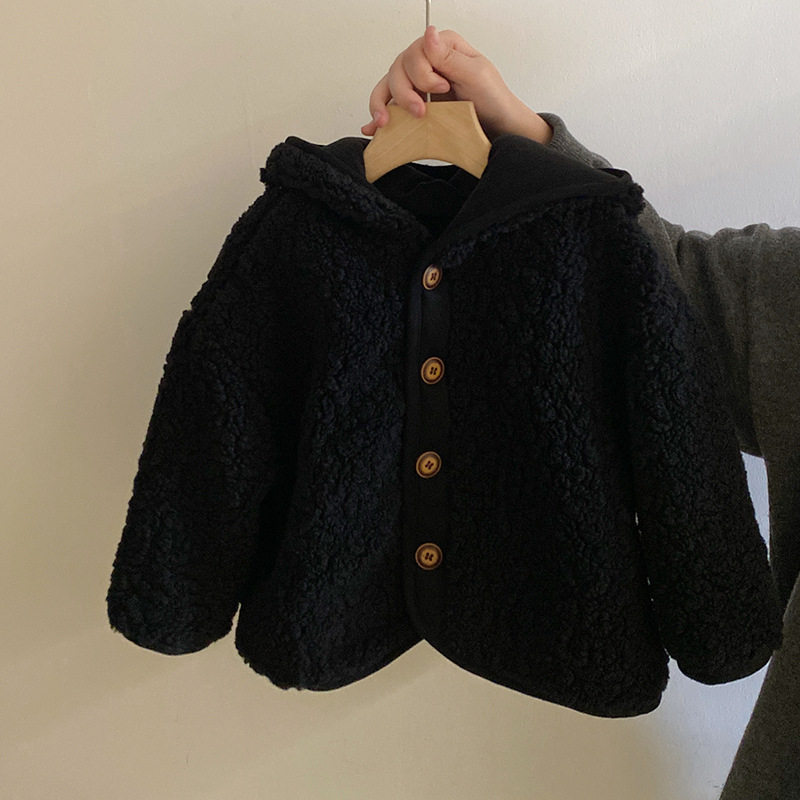 韩版女童秋冬休闲外套2025加绒保暖连帽毛毛外套童装洋气R24518,童装/婴儿装/亲子装,普通外套,淘宝优惠券,粉丝福利购,淘宝优惠卷