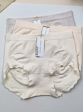 吉棉内裤1条装女士2025年新款祼感无缝舒适三角内裤短裤/DK07359