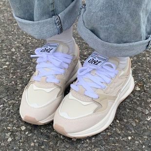 厚底增高 减震耐磨 低帮 LiNing李宁 女款 生活休闲鞋 001初心