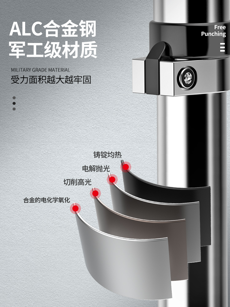 中考体育引体向上室内单杠免打孔家庭家用墙体门上吊杆健身器材