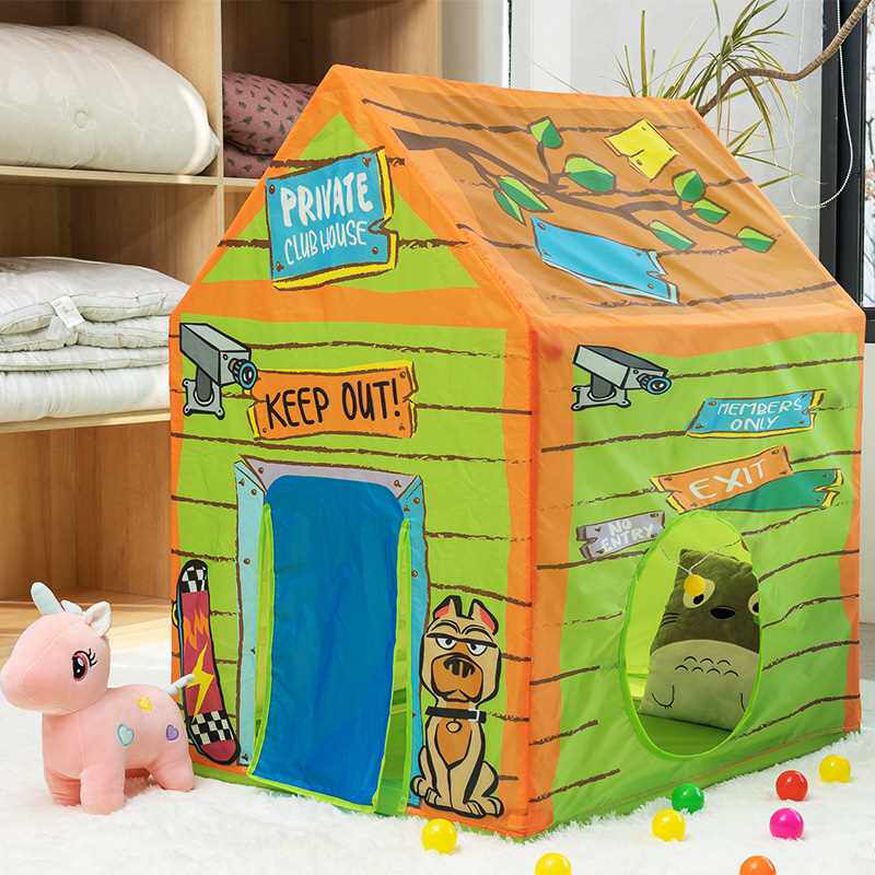 儿童帐篷室内游戏屋男孩女孩公主城堡宝宝睡觉游戏小房子分床神器