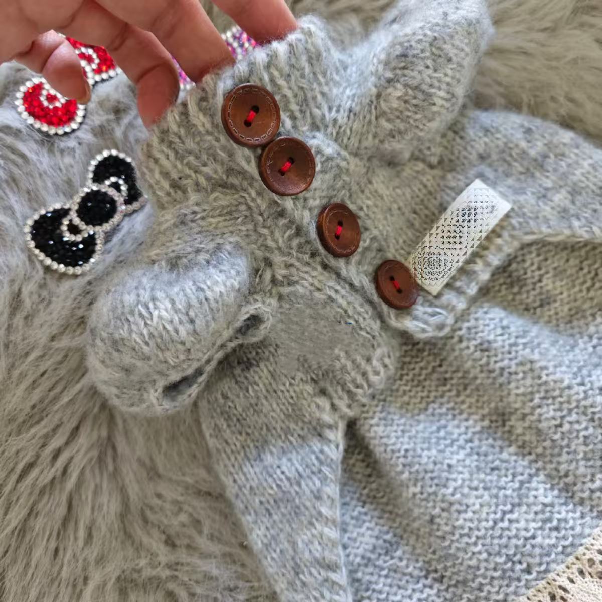 宠物衣服狗狗猫咪秋冬装泰迪比熊雪纳瑞博美小型犬幼犬新款毛衣