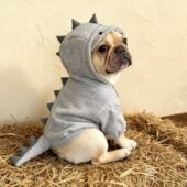 宠物卫衣巴哥法斗狗狗衣服雪纳瑞冬装 保暖潮 西高地比熊秋冬季