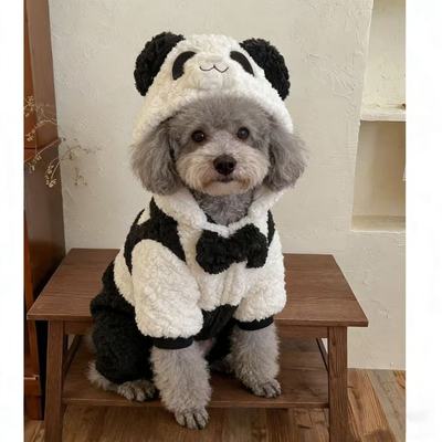 比熊秋冬季衣服厚款泰迪马尔济斯茶杯犬宠物狗狗冬天四脚棉衣