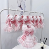 手作款 洛丽塔公主风连衣裙按扣设计仙女风狗狗猫咪初秋衣服新款