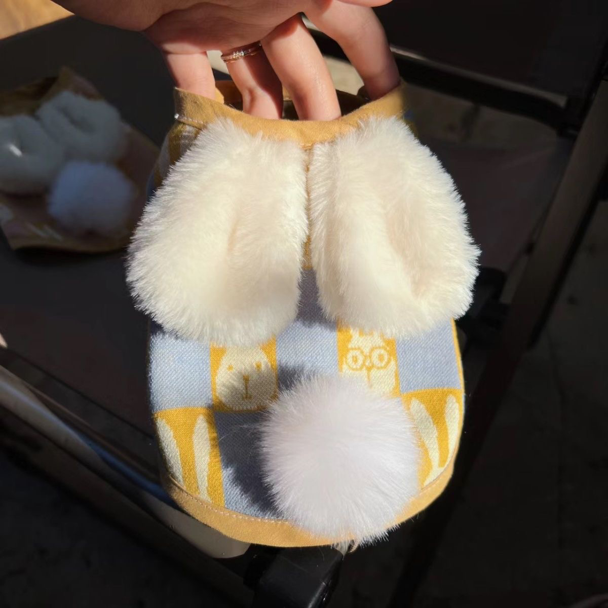 法斗雪纳瑞博美小型犬猫咪宠物衣服潮牌狗狗秋冬装针织开衫比熊