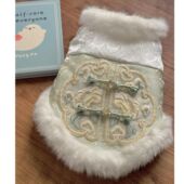 衣服 泰迪比熊小型犬猫咪宠物过年喜庆新年冬季 狗狗中国风唐装 服装