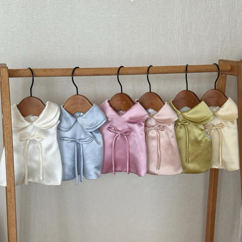 轻奢居家服睡衣吊带裙马尔济斯约克夏可爱狗狗夏季衣服