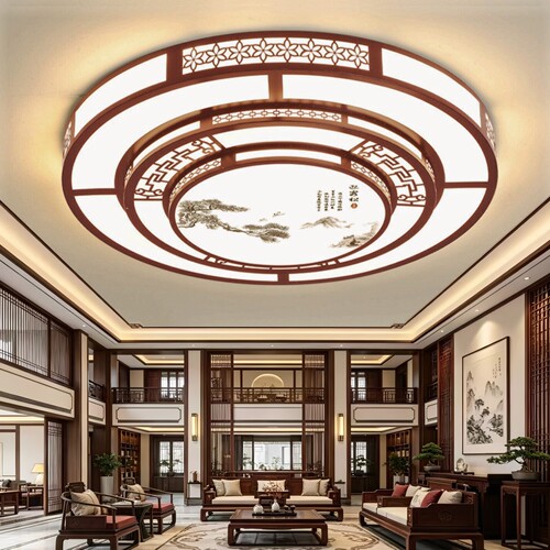 2026新款新中式客厅LED吸顶灯
