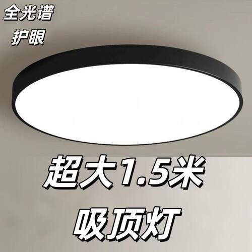 灿申子特大号圆形客厅吸顶灯