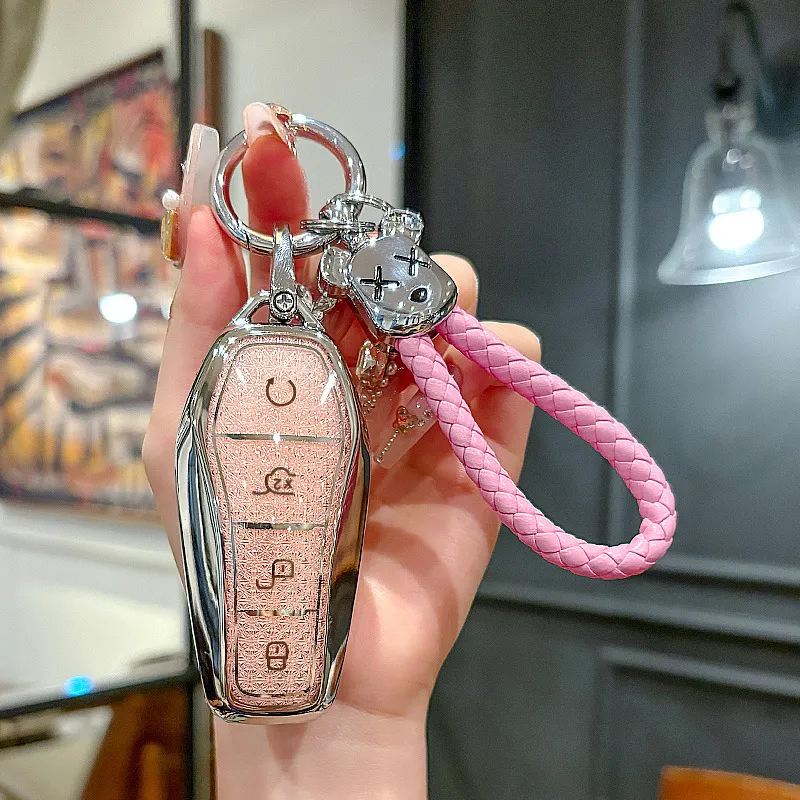 比亚迪钥匙套海豚宋plus秦dmi汉ev元pro唐海豹06车07扣gt海鸥L