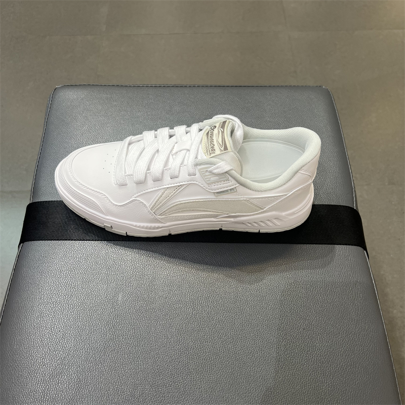 李宁2025秋冬款COMMON80S板鞋男低帮防滑简约休闲滑板鞋女AGCU157