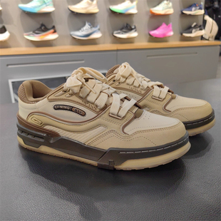 3板鞋 BTC 男子经典 复古运动鞋 AGCV281 李宁2025秋冬新款 休闲鞋 001