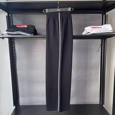 李宁2026春季新款卫裤女子时尚舒适宽松休闲直筒运动长裤 AKLW186