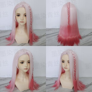 墨染青丝假发定制守望先锋艾什 盛夏泳池cos假发定做各种人物假毛