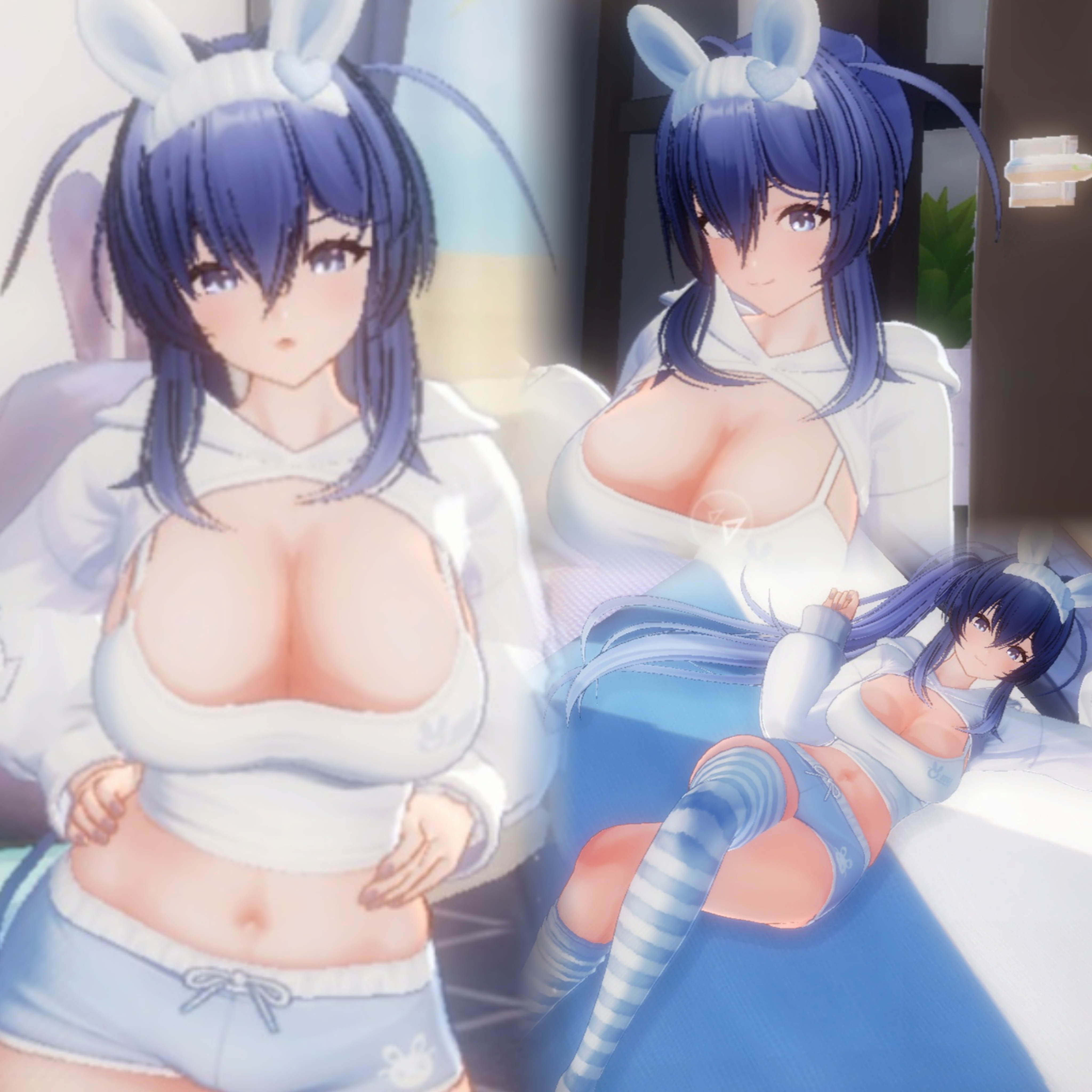 墨染青丝来图定制cos假发