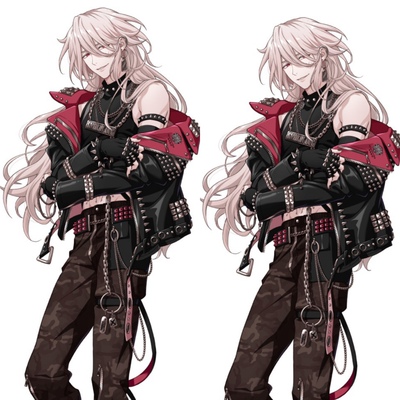 来图定制cos假发墨染青丝