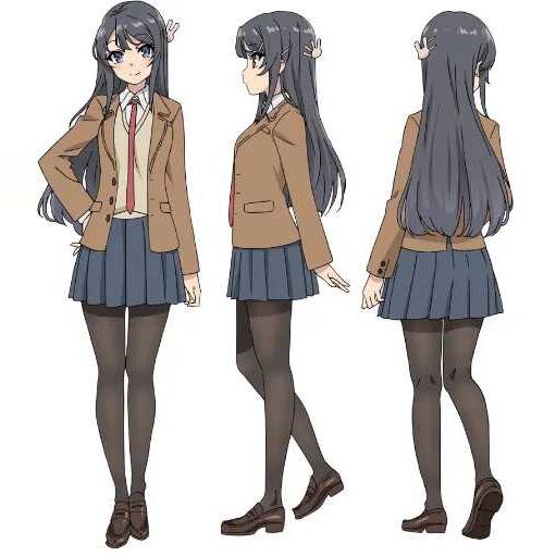 来图定制cos假发墨染青丝