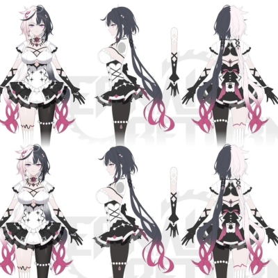 墨染青丝定制EternalReturn -  Coraline 永恒轮回 科雷琳cos假发