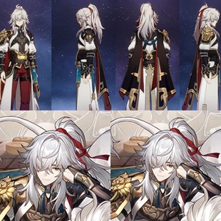 墨染青丝假发定制星穹铁道 景元cos假发一件起定做各种假毛假发