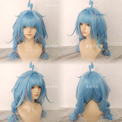 墨染青丝来图定制cos假发