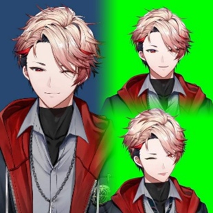 墨染青丝假发定制Vtuber彩虹社塞拉弗-新衣装cos假发定做各种假毛