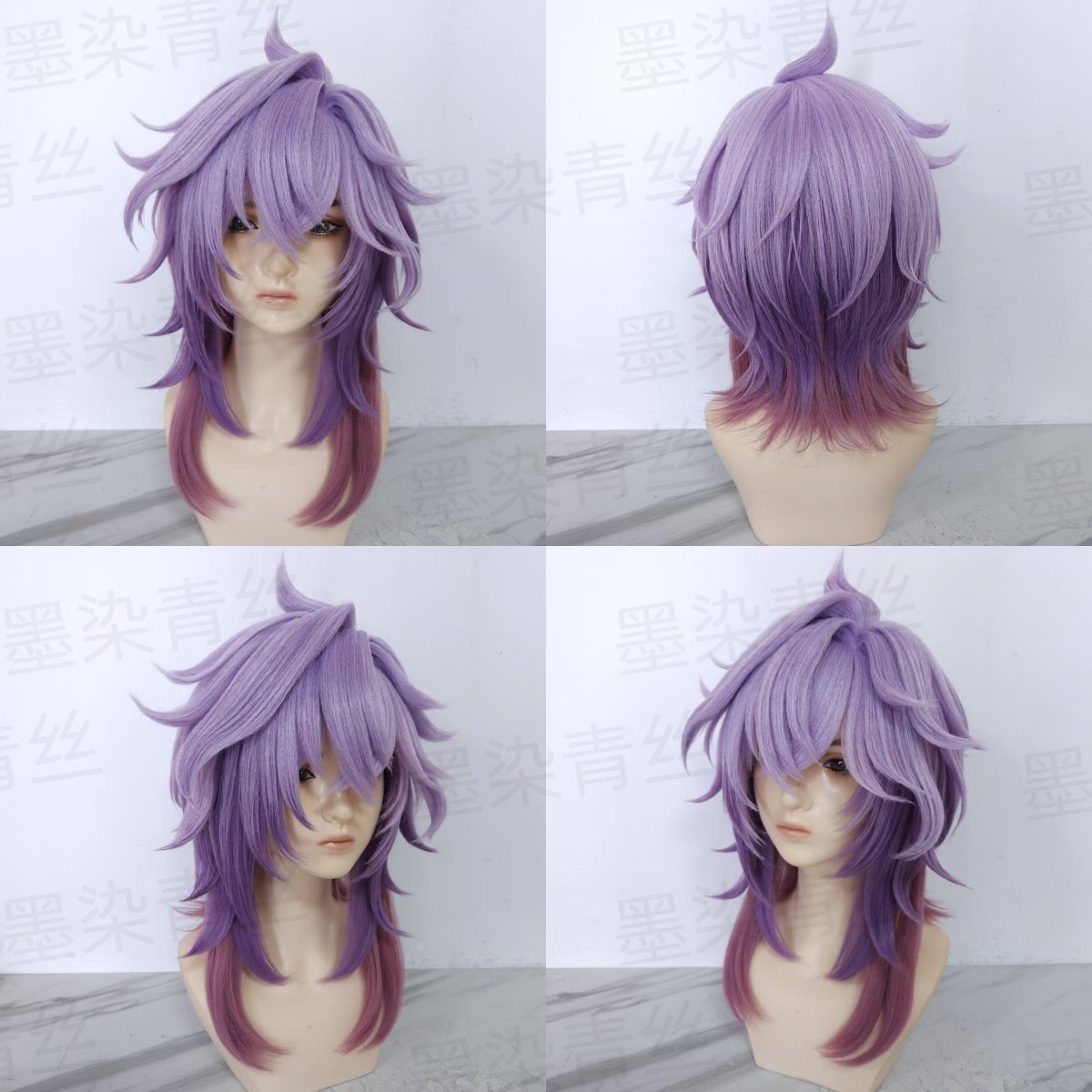 墨染青丝来图定制cos假发