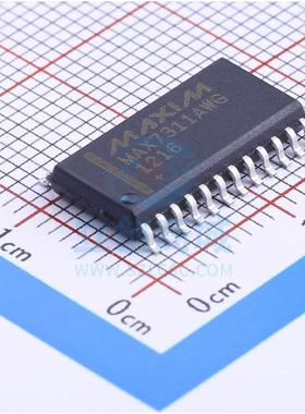 I/O扩展器 MAX7311AWG+ SOIC-24_300mil MAXIM 全新原装进口