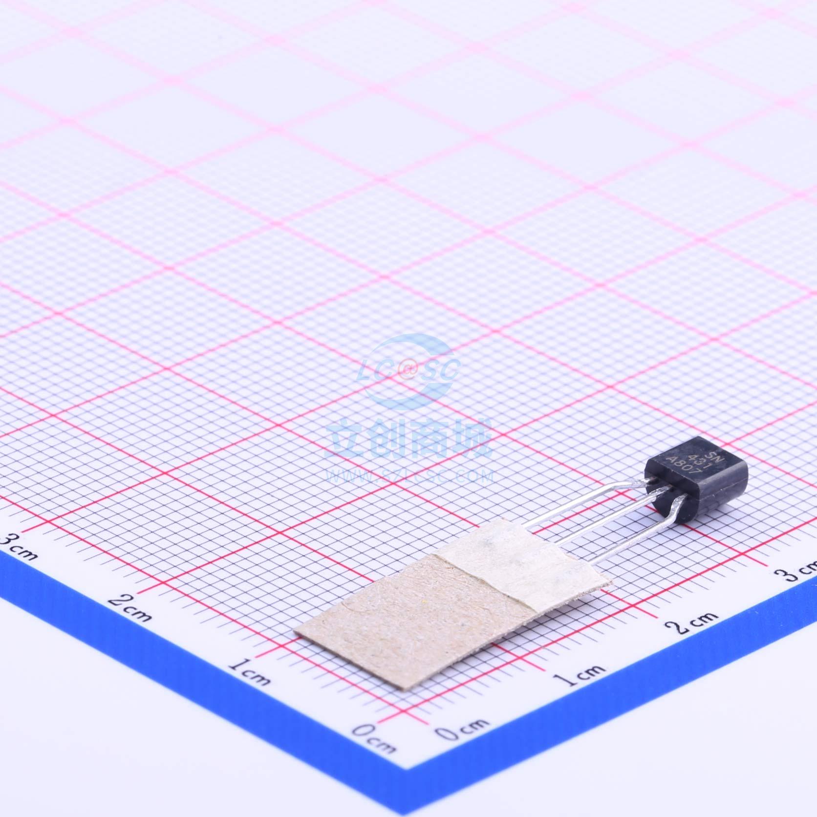 电压基准芯片 SN431AAT TO-92_Forming1 KODENSHI AUK(光电子)