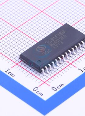 单片机(MCU/MPU/SOC) SC91F73M28U SOP-28 SOC(赛元)
