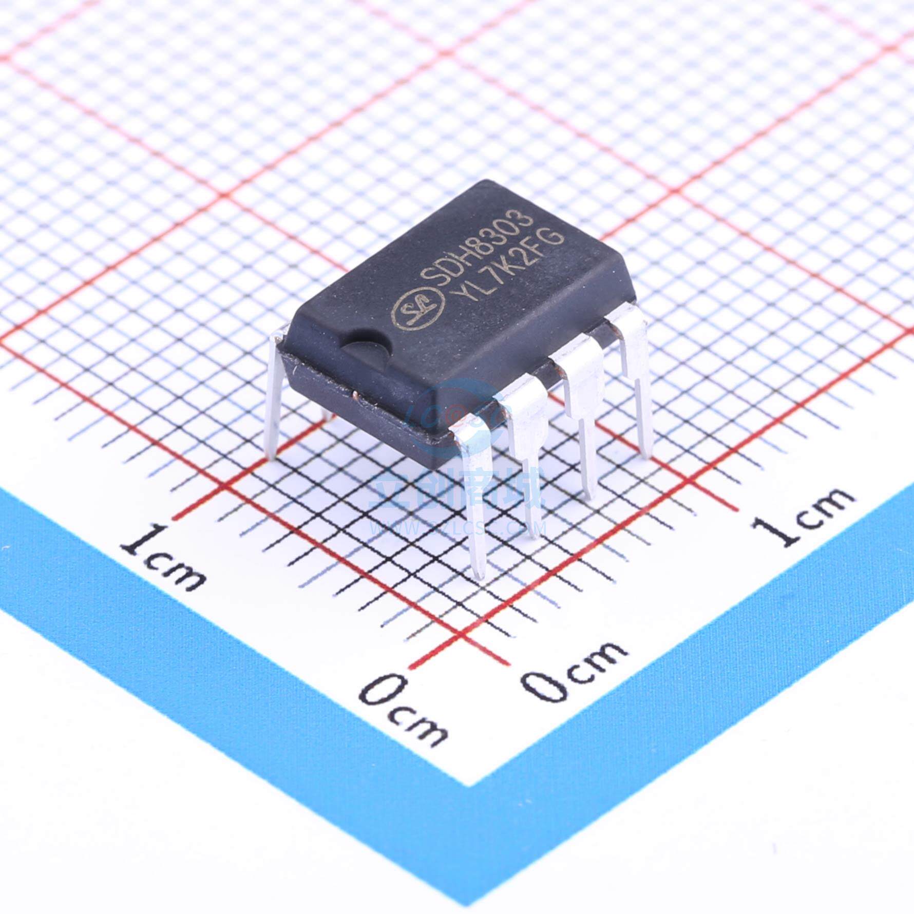 AC-DC控制器和稳压器 SDH8303 DIP-8 SILAN(士兰微) - 实物图