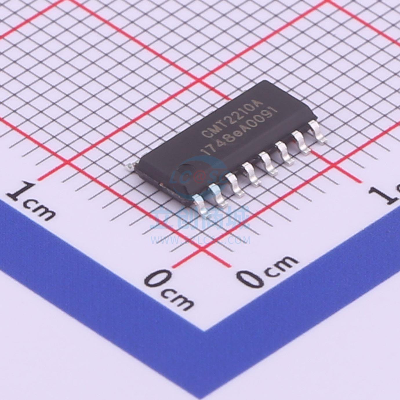 无线收发芯片 CMT2210A-ESR SOIC-16 HOPERF(华普微电子)