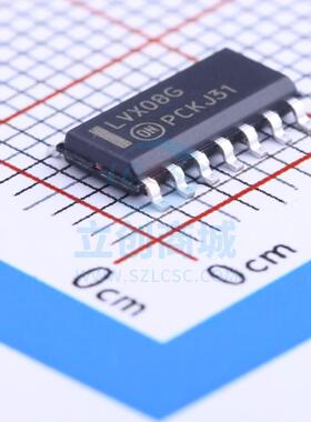 逻辑门 MC74LVX08DR2G SOIC-14_150mil on 全新原装正品