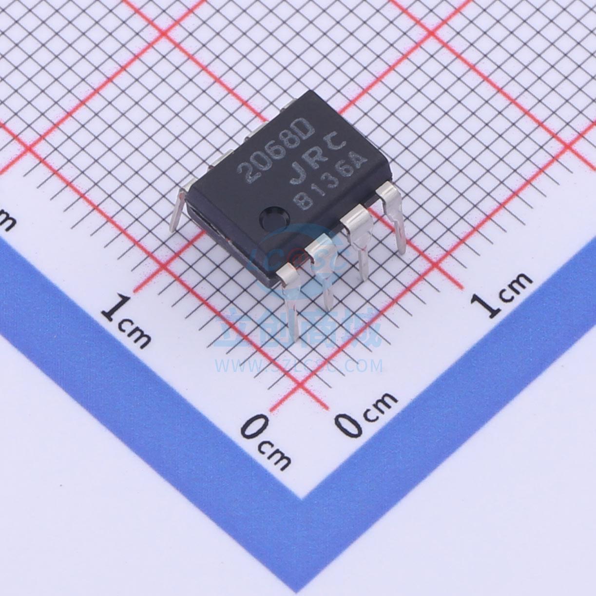 运算放大器 NJM2068D DIP-8 JRC