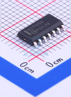 缓冲器/驱动器 MC74ACT125DG SOIC-14_150mil on 全新原装进口