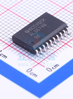 触发器 SN74ALS574BDWR SOIC-20_300mil TI 全新原装进口器)