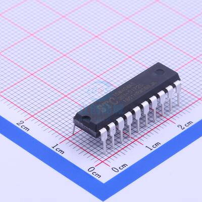单片机(MCU/MPU/SOC) STC15W404AS-35I-DIP20 DIP-20 全新原装进