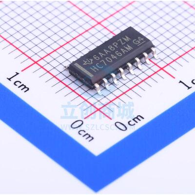 时钟发生器/频率合成器/PLL CD74HC7046AM SOIC-16_150mil TI 全
