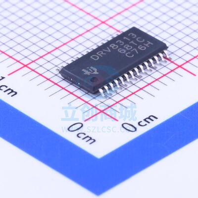 电机驱动芯片 DRV8313PWPR HTSSOP-28 全新原装正品