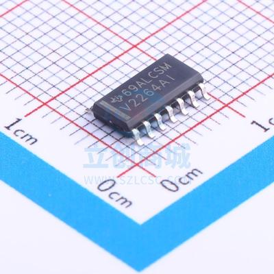 运算放大器 TLV2264AIDR SOIC-14_150mil TI 全新原装进口