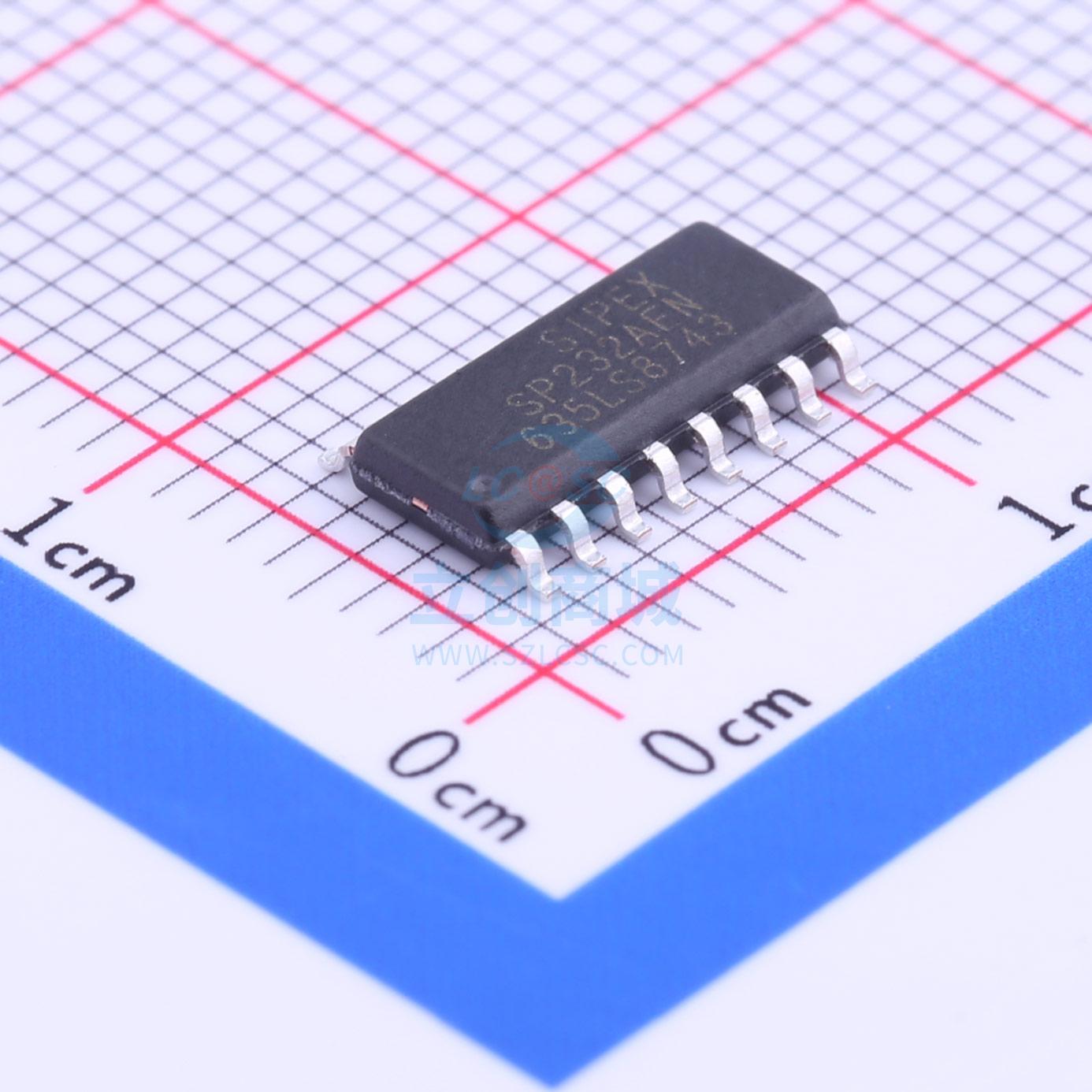 RS232芯片 SP232AEN-L/TR SOIC-16 MaxLinear