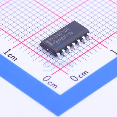 运算放大器 MC3303DR2G SOIC-14_150mil ON 全新原装进口