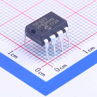 单片机(MCU/MPU/SOC) PIC12F683-I/P DIP-8 MIC 全新原装进口