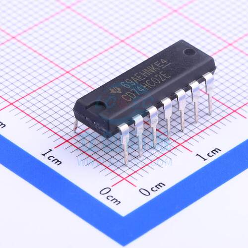 逻辑门 CD74HC02E DIP-14 TI 全新原装正品