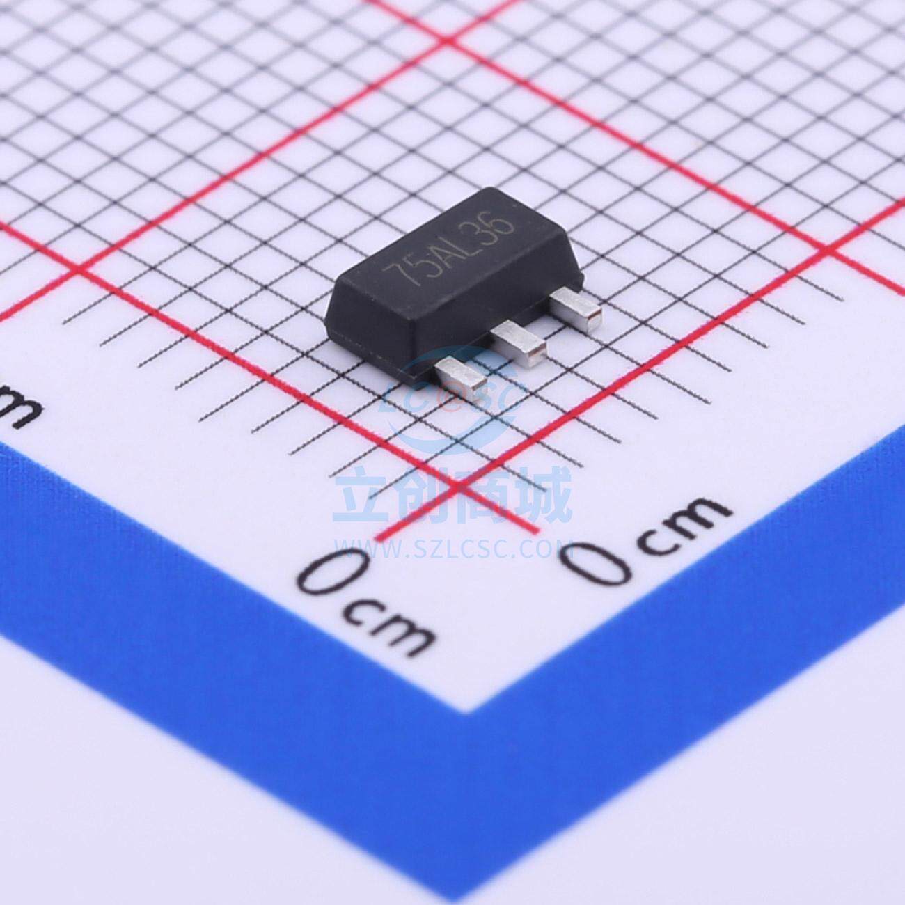 线性稳压器(LDO) PJ75AL36SQ SOT-89 PJSEMI(平晶微)